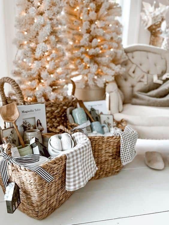 Farmhouse Home Basket