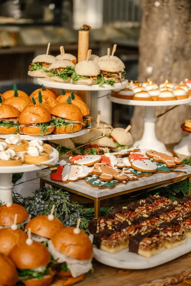 Party Sliders & Savory Spreads